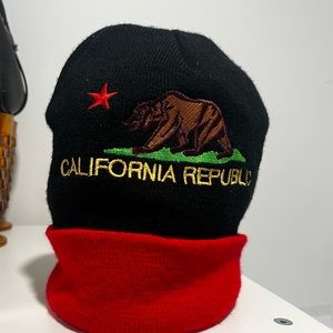 Vintage California Republic SNCO Beanie Hat